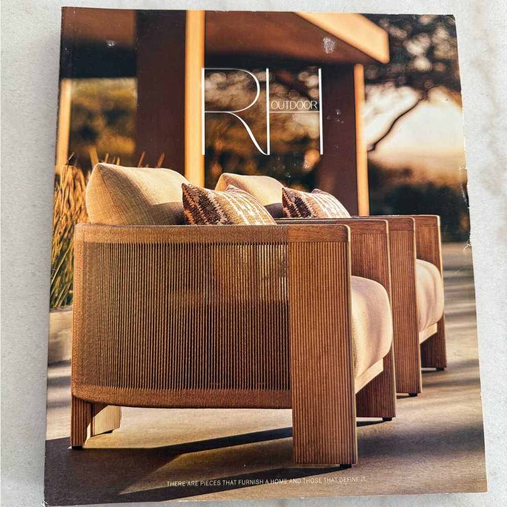 RH Restoration Hardware Magazine - 2025 Outdoor Catalog.